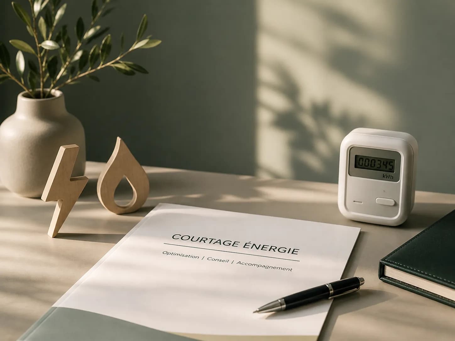 Courtage en énergie — comparaison de contrats fournisseurs gaz et électricité
